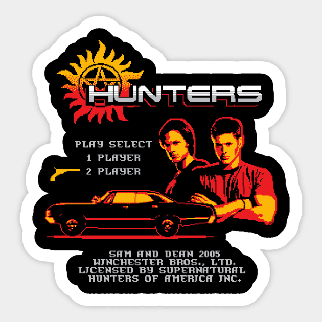 Hunters the Video Game Sticker by RyanAstle